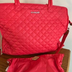 MZ Wallace Large Box Tote, coral. Great color for the spring